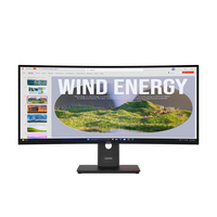 LENOVO ThinkVision T34WD-40 34inch WLED 21:9 3440x1440 300 cd/m2 4ms 3M:1 1xUSB-C 1xHDMI 1xDP 3000:1 120Hz 99sRGB black 3Y