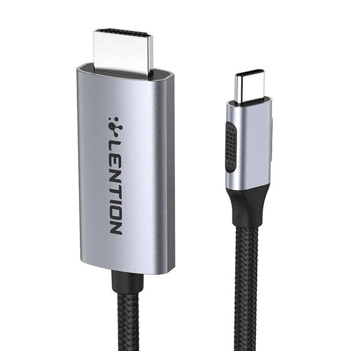 Lention CU707 USB-C to HDMI 2.0 cable 4K60Hz 1Gbps 3m (gray) - USB cables<<<Cables<<<IT Accessories<<<InnproXML