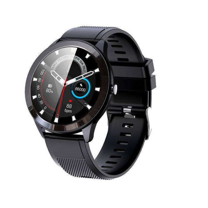 Smartwatch LEOTEC Wave Black IPS 200 mAh Bluetooth 5.0 1,28"