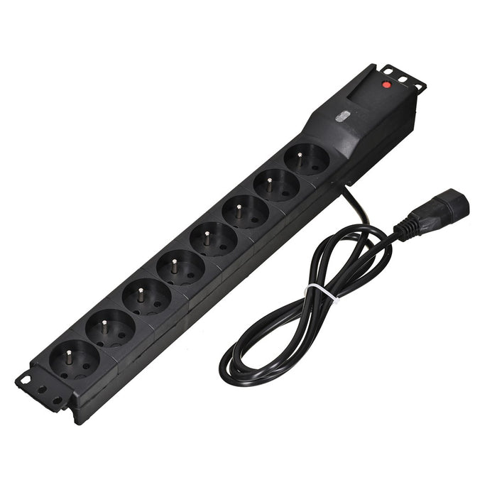 LESTAR 1966004970 power extension 1.5 m 230 AC outlet(s) Indoor Black