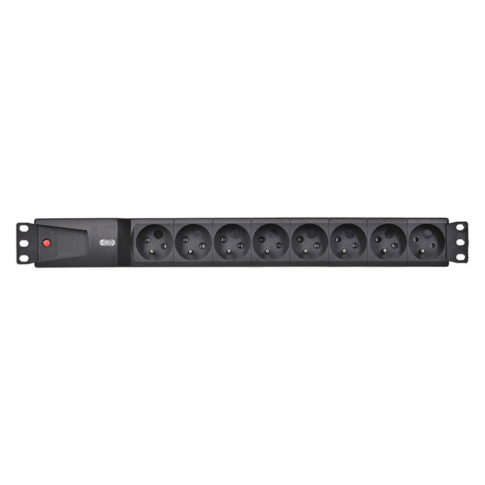 LESTAR 1966004970 power extension 1.5 m 230 AC outlet(s) Indoor Black