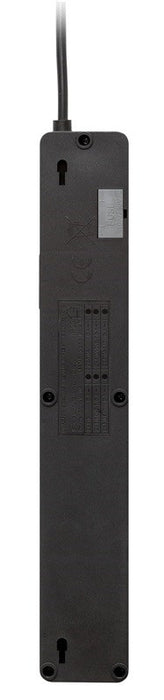 LESTAR 1966006356 power extension 3 m 230 AC outlet(s) Indoor Black