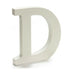 Letter Pincello D White 1,8 x 21 x 17 cm (12 Units) - Декорация и Осветление<<<Дом Градина<<<BigBuy&&&Други артикули за