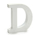 Letter Pincello D White 2 x 16 x 14,5 cm (24 Units) - Декорация и Осветление<<<Дом Градина<<<BigBuy&&&Други артикули за