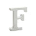 Letter Pincello F White 2 x 16 x 14,5 cm (24 Units) - Декорация и Осветление<<<Дом Градина<<<BigBuy&&&Други артикули за