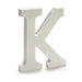 Letter Pincello K White 1,8 x 21 x 17 cm (12 Units) - Декорация и Осветление<<<Дом Градина<<<BigBuy&&&Други артикули за