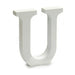 Letter Pincello U White 2 x 16 x 14,5 cm (24 Units) - Декорация и Осветление<<<Дом Градина<<<BigBuy&&&Други артикули за