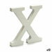 Letter Pincello X White 1,8 x 21 x 17 cm (12 Units) - Декорация и Осветление<<<Дом Градина<<<BigBuy&&&Други артикули за