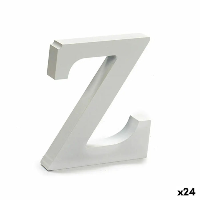 Letter Pincello Z White 2 x 16 x 14,5 cm (24 Units) - Декорация и Осветление<<<Дом Градина<<<BigBuy&&&Други артикули за