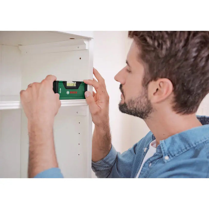LEVEL 12 CM BOSCH - Измервателни инструменти<<<Ръчни инструменти<<<Инструменти и железария<<<Praktiker&&&Почистване