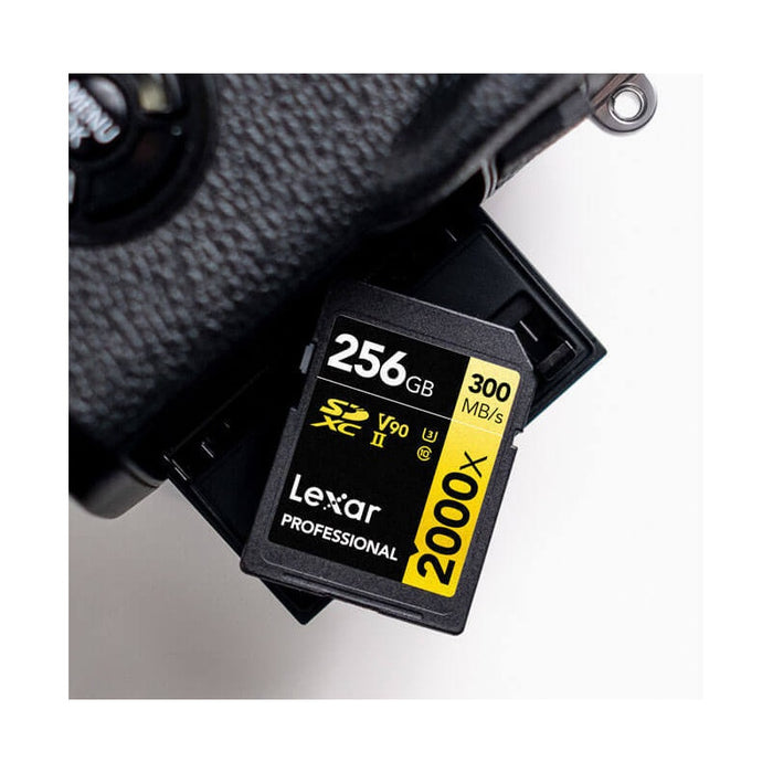 MEMORY CARD SDXC 256GB 300/260MB/s UHS-II,C10,V90,U3 LEXAR