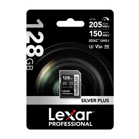 Lexar Professional SILVER PLUS SDXC 128GB memory card