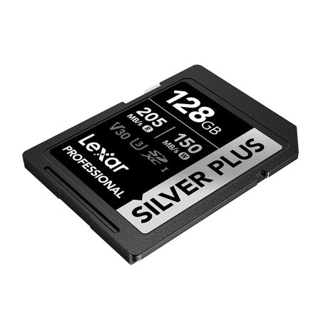 Lexar Professional SILVER PLUS SDXC 128GB memory card