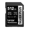 Lexar Professional SILVER PLUS SDXC 512GB memory card