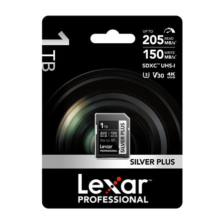 Lexar Professional SILVER PLUS SDXC 1TB memory card