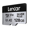 Karta pamięci Lexar High-Performance Silver Plus microSDXC 128GB + adapter
