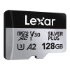 Karta pamięci Lexar High-Performance Silver Plus microSDXC 128GB + adapter