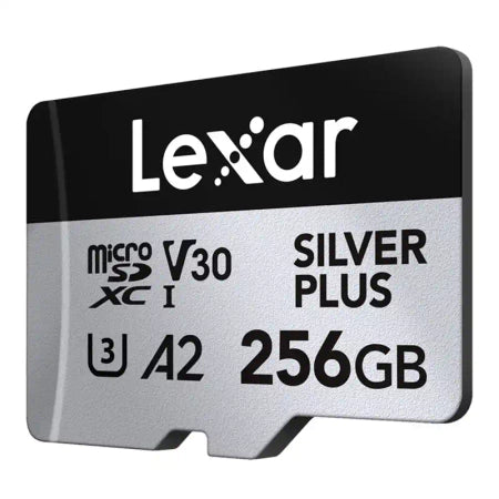 Karta pamięci Lexar High-Performance Silver Plus microSDXC 256GB + adapter