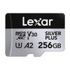 Karta pamięci Lexar High-Performance Silver Plus microSDXC 256GB + adapter