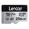Karta pamięci Lexar High-Performance Silver Plus microSDXC 256GB + adapter