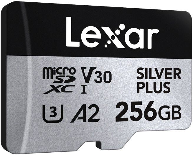 Karta pamięci Lexar High-Performance Silver Plus microSDXC 256GB + adapter
