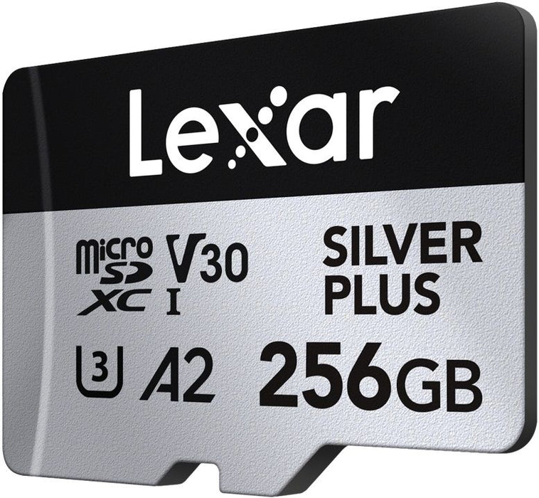Karta pamięci Lexar High-Performance Silver Plus microSDXC 256GB + adapter