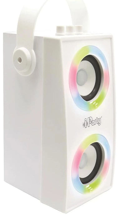 Portable Bluetooth Speaker with Microphone iParty Lexibook BTP180Z White Bluetooth