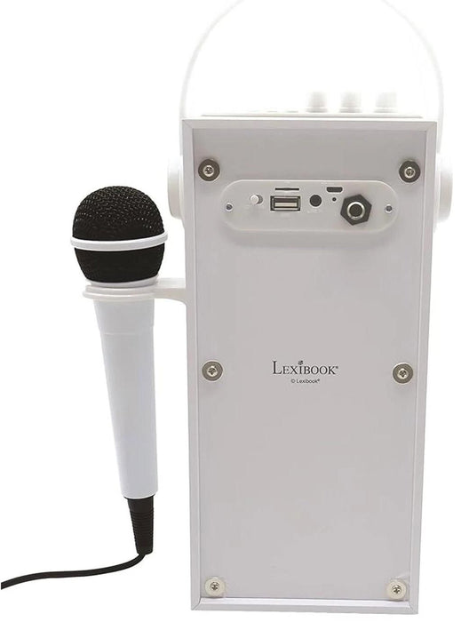 Portable Bluetooth Speaker with Microphone iParty Lexibook BTP180Z White Bluetooth