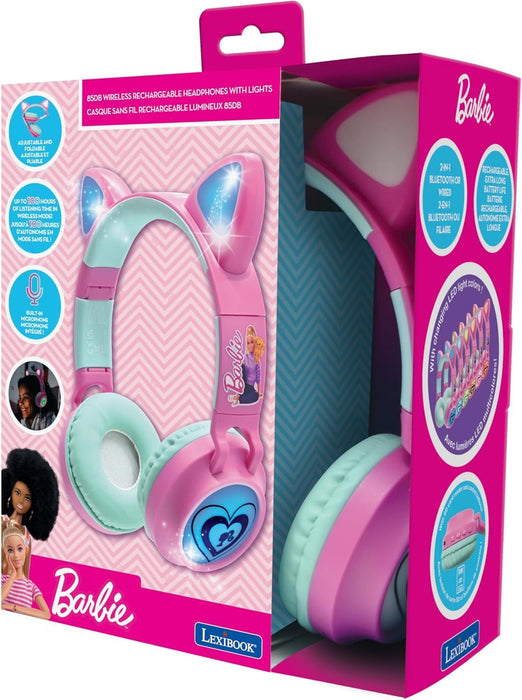 Bluetooth Headphones Lexibook Mattel Barbie HPBTKTBB