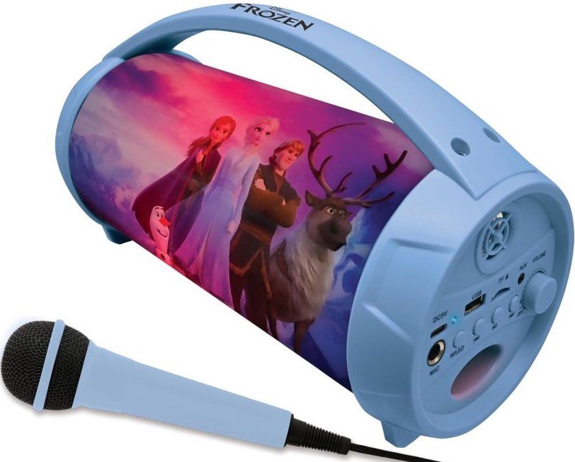 Bluetooth Speaker with Karaoke Microphone Lexibook Frozen