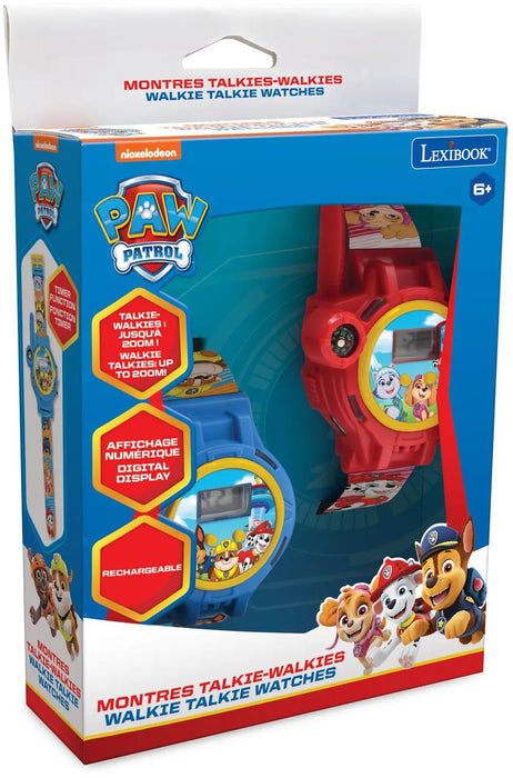 Children's electronic watches Lexibook - Paw Patro, with walkie-talkie function, 2 pieces