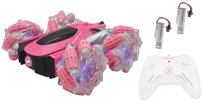 Remote-Controlled Car Lexibook Crosslander 360 Pink/Black