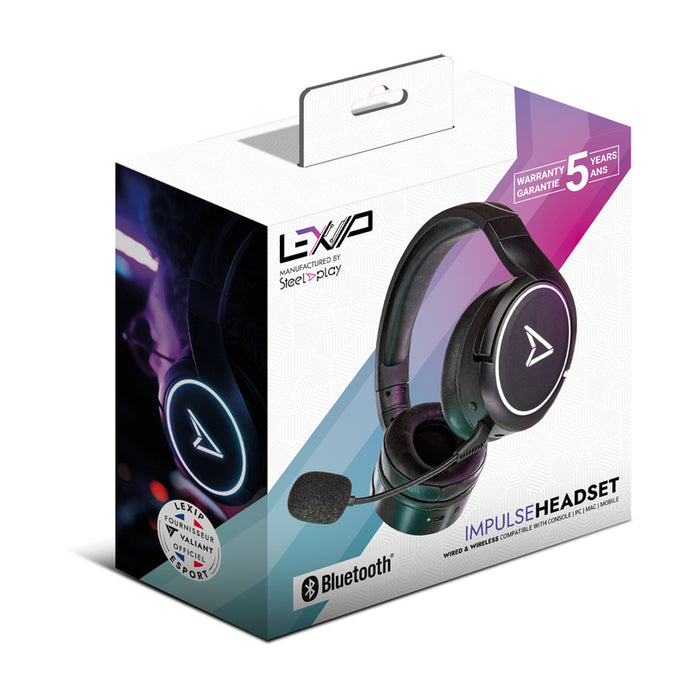 WIRELESS HEADSET LEXIP IMPULSE BLACK