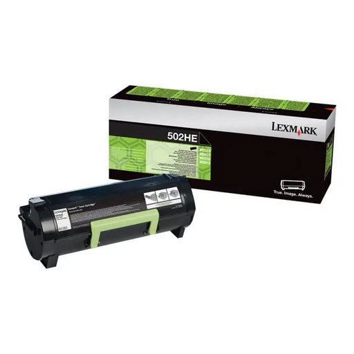 LEXMARK 502HE toner cartridge black standard capacity 5.000 pages 1-pack corporate - Тонери<<<Консумативи