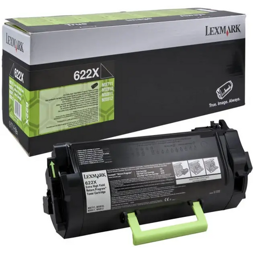 LEXMARK 622X toner cartridge black standard capacity 45.000 pages 1-pack return program - Тонери<<<Консумативи
