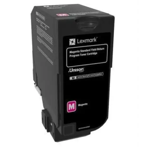 Lexmark 74C2SM0 toner cartridge 1 pc(s) Original Magenta - Тонери<<<Консумативи - Лазер<<<Печат Сканиране и