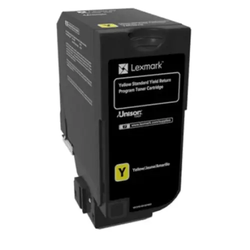 Lexmark 74C2SY0 toner cartridge 1 pc(s) Original Yellow - Тонери<<<Консумативи - Лазер<<<Печат Сканиране и