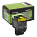 LEXMARK 802SY toner cartridge yellow standard capacity 2.000 pages 1-pack return program - Тонери<<<Консумативи