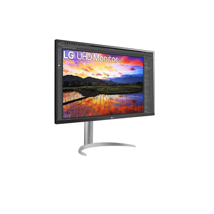 LG 32UP55NP-W computer monitor 80 cm (31.5’’) 3840 x 2160 pixels 4K Ultra HD White