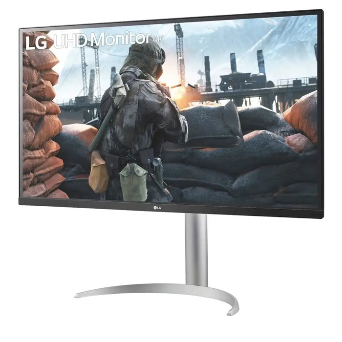 LG 32UP55NP-W computer monitor 80 cm (31.5’’) 3840 x 2160 pixels 4K Ultra HD White