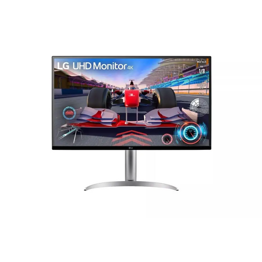 LG 32UQ750P-W computer monitor 80 cm (31.5’’) 3840 x 2160 pixels 4K Ultra HD LCD Silver