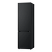 LG GBV3200DEP fridge-freezer Freestanding 387 L D Black - Freestanding refrigerator-freezers
