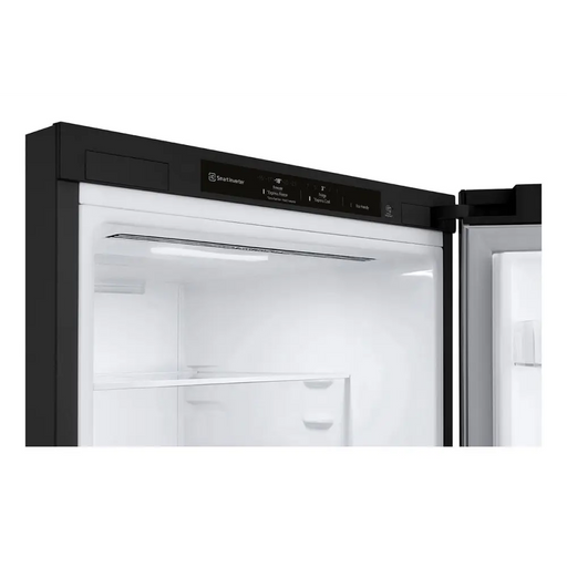 LG GBV3200DEP fridge-freezer Freestanding 387 L D Black - Freestanding refrigerator-freezers