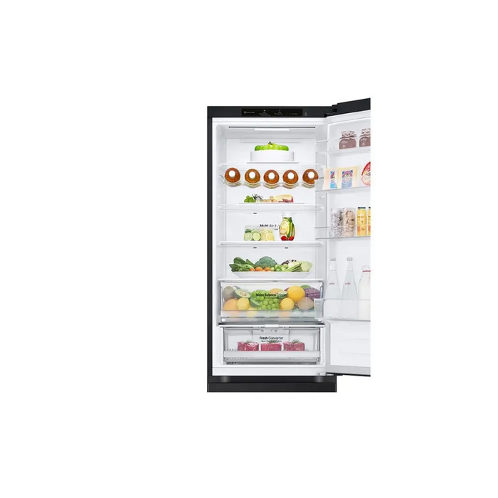 LG GBV5240DEP fridge-freezer Freestanding 387 L D Black - Freestanding refrigerator-freezers