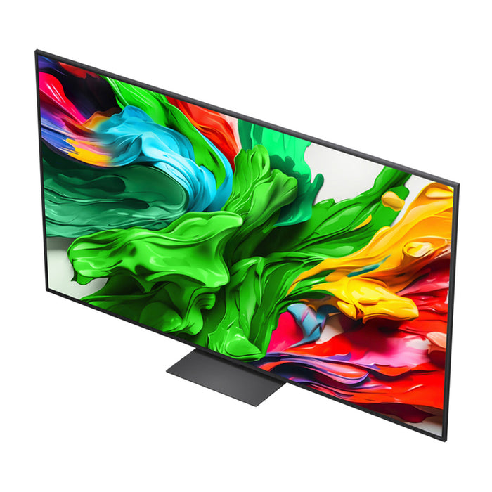 LG 75QNED86A3A, 75" 4K QNED HDR Smart TV, 3840x2160, 120Hz Native (VRR 144Hz), DVB-T2/C/S2, Alpha 8 AI Processor, HDR 10 PRO, webOS 25 ThinQ, 4K Upscaling, WiFi 5, Dolby Vision, Bluetooth 5.1, AirPlay 2, LAN, CI, HDMI, SPDIF, Stand