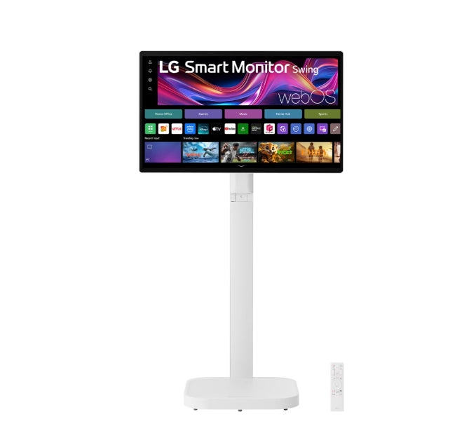 LG 32U889SA-W, 31.5" IPS, Smart webOS, Touch, Swind, 5ms GtG, 1000:1, 350cd/m2, UHD 4K (3840 x 2160), HDR 10, DCI-P3 95%, 3xUSB Type-C (PD 65W), 2xHDMI, Tilt , Height adjustment, Swivel, Pivot, AirPlay 2, Speacers 5W x 2, LG Switch, White