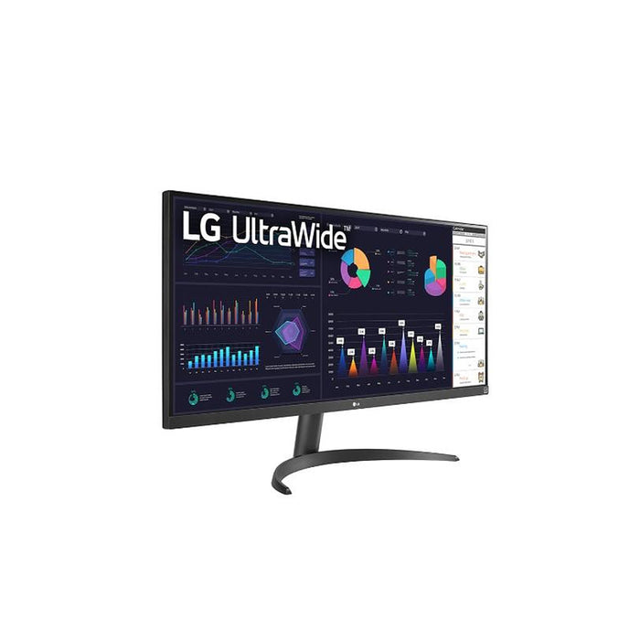 LG 34WQ500-B, 34" UltraWide AG, IPS Panel, 5ms, 1ms MBR, 1000:1, 400 cd/m2, 21:9, 2560x1080, 100 Hz, HDR 10, sRGB over 99% , AMD FreeSync, 100Hz, HDMI, Tilt, Height Adjustable, Reader Mode, Headphone Out, Black