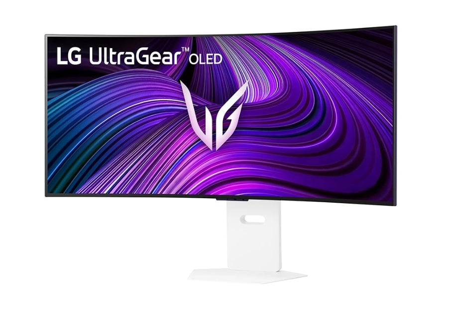 LG 39GX90SA-W, 39", OLED UltraGear 21:9 Curved Smart, IPS 0.03 ms, WQHD (3440x1440), 240Hz, HDR 10, 1500000:1, 250 cd/m2, DCI-P3 98.5%, USB 3.0, VRR, Free-sync, G-Sync, USB-C, PD 65W, HDMI, DP, PBP, Speakers, LG Switch, Height, Swivel, Tilt, White