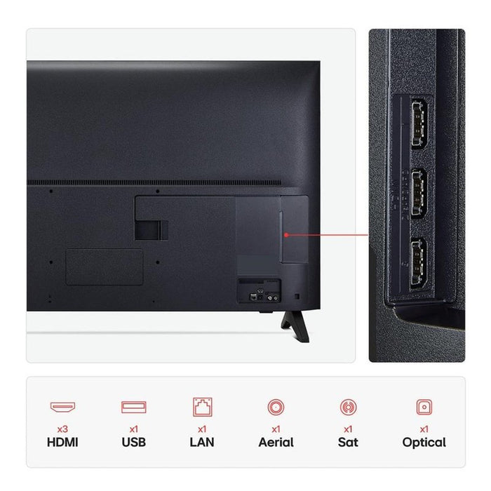 TV LG 43QNED70A6A, 43"(108 cm), 4K Ultra HD QNED, SMART TV, WEBOS (2025)