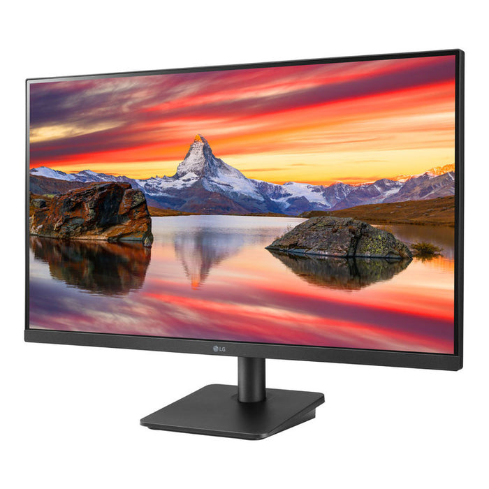 Monitor LG 24MP400P-B 0.275 mm, 178°/178°, IPS, 23.8 ", 60.5 cm, 1920x1080, 75.00 Hz, 5.00 ms, HDMI, BLACK